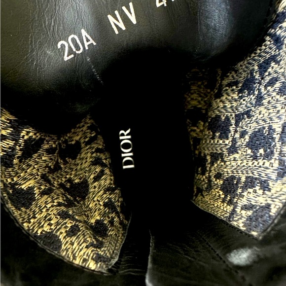 DIOR X STUSSY Explorer Monogram Combat Boot 🥾 😎😳RARE NIB - Picture 9 of 11